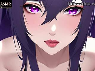 Anime hottie shares sweet positive vibes with you