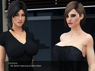 17 - milfy city - v0 6e - part 17 - violet licks my ass then swallows big cum load dubbing