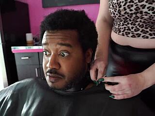 Holy cow! Bondage headshave and milking with rickyxxxrails and jane judge