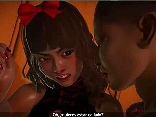 playing home game with latina hentai girls in 3d