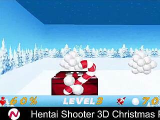hentai shooter 3d christmas party with fantasy anime uncensored retro comedy monster boobs