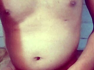 Indian Gay Bottom Taking Own Golden Shower!