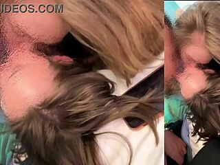 Ουάου! Έκπληξη γενεθλίων με καυτά φιλιά και βρεγμένο μουνί δράση!