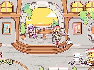 in futanari di funghi ep 1, the cute shemale serves cum as special sauce in the restaurant.