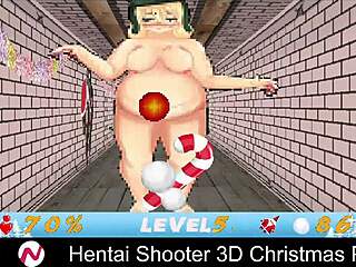 hentai shooter 3d christmas party with fantasy anime uncensored retro comedy monster boobs