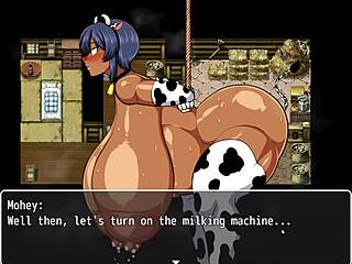 Tanned natsuki's pussy squirts from milking machine 😍