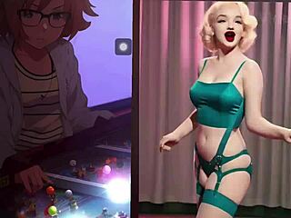 Manic Sabrina Plays Pinball Fetish