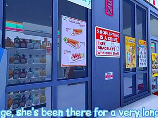 Two futanari dominatrix lure a girl into rough anal and facefuck play.