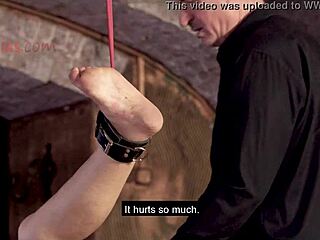 Shy Blonde Milf Tastes Brutal Foot Pain Extreme