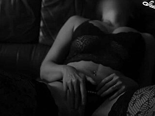 Busty Milf Masturbates Pussy Dildo And Orgasm In Sexy Lingerie