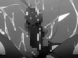 Anime Footjob In Hentai Style