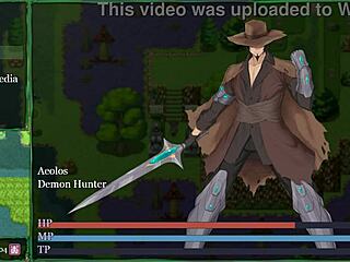 Succubus Covenant hentai hra: Footjob vede ke konci hry