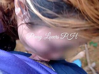 Pinay couple gets wild by the roadside scandal