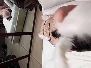 I watch the beautiful tgirl bunny cosplay fucking hard