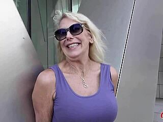 Damn, German scout got blonde gilf Bianca for rough old-young 18+ action! 🔥