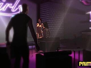 Prime3DX Fantasy Strip Club Interracial Anime Bang!