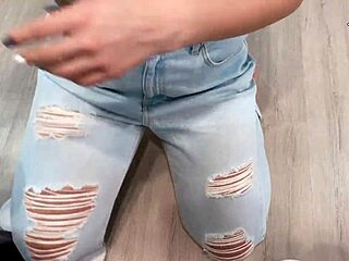 Blonde Sucks Big Dick Handjob Cowgirl Cum On Tits!