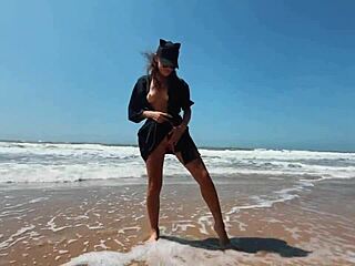 Hey, wanna see my epic POV blowjob from a cute teen at the beach?  