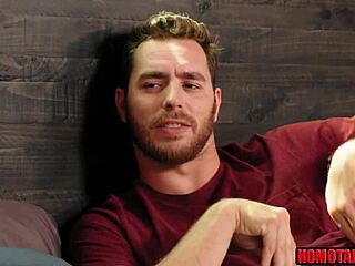 Hot jock Carter Woods guides young stepbrother into forbidden gay sex exploration