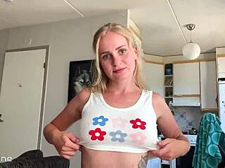 Sexy Student Deepthroat Big Dick Until Cum in Mouth After Exam - POV