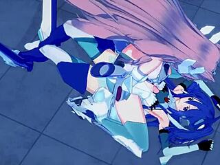 Tsubasa Kazanari And Kanade Am And Maria Cadenzavna Eve Intense Futanari Sex Symphogear Hentai