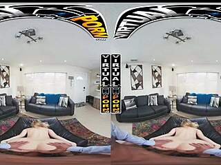 Busty blonde babe Blake Blossom in VR POV 😘