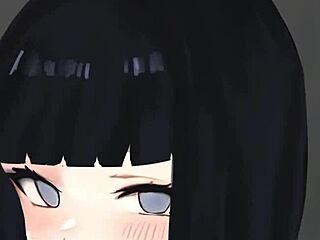 Hinata ponuja vroč handjob v POV akciji