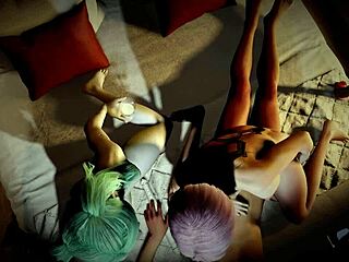 Ever tried a wild POV threesome with Rebecca and Lucy?