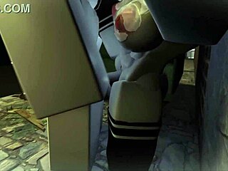 kyller chupa en el callejón en esta escena de hentai anime cartoon 3d rr34.