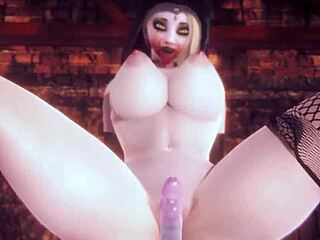 House Dimitrescu hentai compilation features Alcina from Resident Evil Village anal scenes