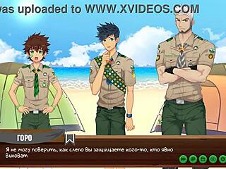 Game friends camp episode 20 with russian voice acting