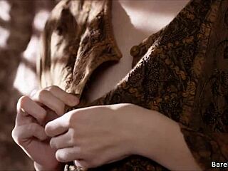 needy medieval maid alyce anderson touches herself in fantasy