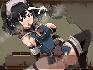 Dark of Chloe features humiliation and blowjob scenes.