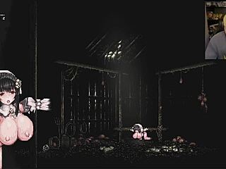 Sinisistar's Sickening Game Scars Brain With Monster Cum!