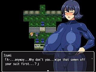 Space suits too tight for her huge tits? Watch this hentai episode