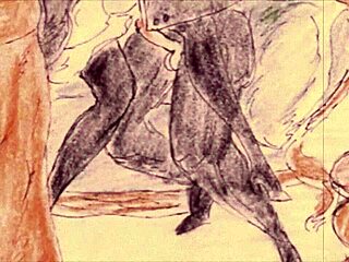 Recopilé dibujos eróticos vintage de colecciones anime hentai