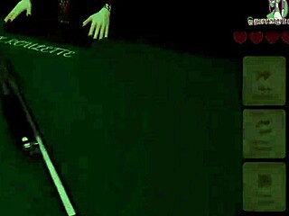 Vil du se massiv sædutblåsning i denne 3D hentai-spillet?