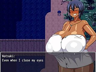 Tanned Girl Natsuki Pees At Night In Forest Feels So Good!!