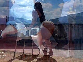 Check out this big booty twerk for lovers.