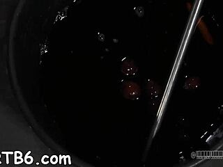 Slave Receives Sloppy Blowjob and Hardcore Fucking Leading to Orgasm