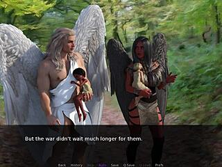 Lilith和Gabriel玩巨乳大屁股