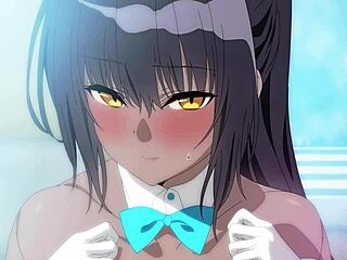 karin totoro parody in blue archive anime cartoon