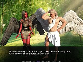 Lilith和Gabriel玩巨乳大屁股