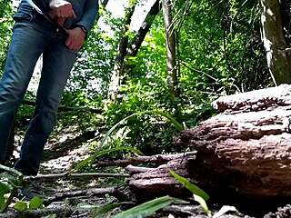 sexy fat stranger helped me masturbate outdoors 😏