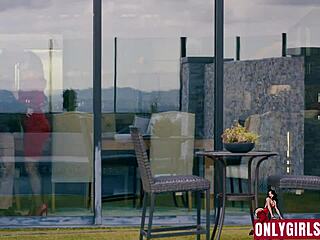 Valentina Nappi and Katrina Colt give blowjobs and get their asses fucked in POV hardcore scene