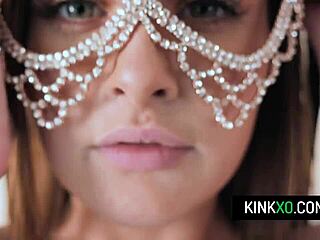 Christiana Cinn teaches Danni Rivers to suck cock