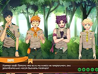 Game friends camp episode 20 with russian voice acting