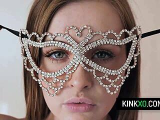 Christiana Cinn teaches Danni Rivers to suck cock