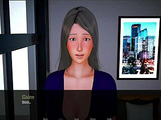 Exploring my new family in anime style.