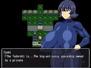 Space suits too tight for her huge tits? Watch this hentai episode